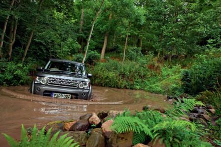 Преодаление брода Land Rover Discovery 4
