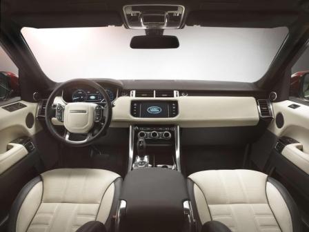 Салон Range Rover Sport 2012 года