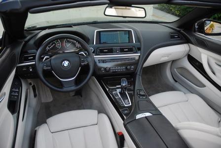 Салон BMW 650i cabriolet