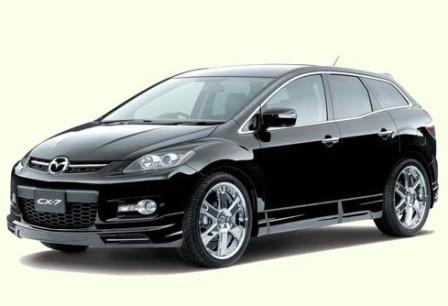 Черный Mazda CX7