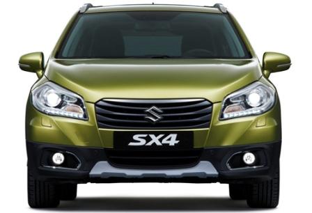 Suzuki SX4 вид спереди