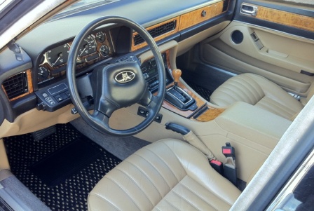 Салон Jaguar XJ40 1988 года