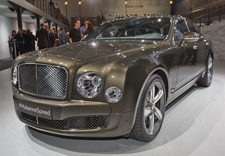 Bentley Mulsanne Speed на Парижском Автосалоне 2014