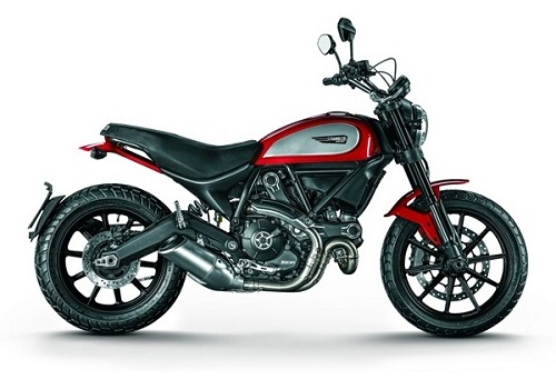 Мотоцикл Ducati Scrambler Icon в красном исполнении