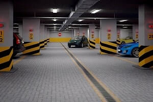 Парковочное место на подземной парковке
