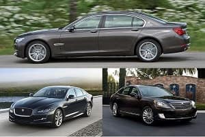 Представительские седаны серии "L": Hyundai Equus Limousin, Jaguar XJ, BMW 7 Series