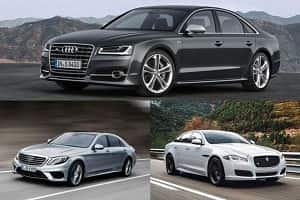 Заряженные седаны F-класса Audi, Jaguar, Mercedes-Benz
