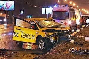 Авария с участием такси